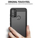 Husa Techsuit - Carbon Silicone - Motorola Moto G50 - Black fotografia produsului View 2 S