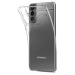 Husa premium Liquid Crystal compatibila cu Samsung Galaxy S21, Transparent fotografia produsului