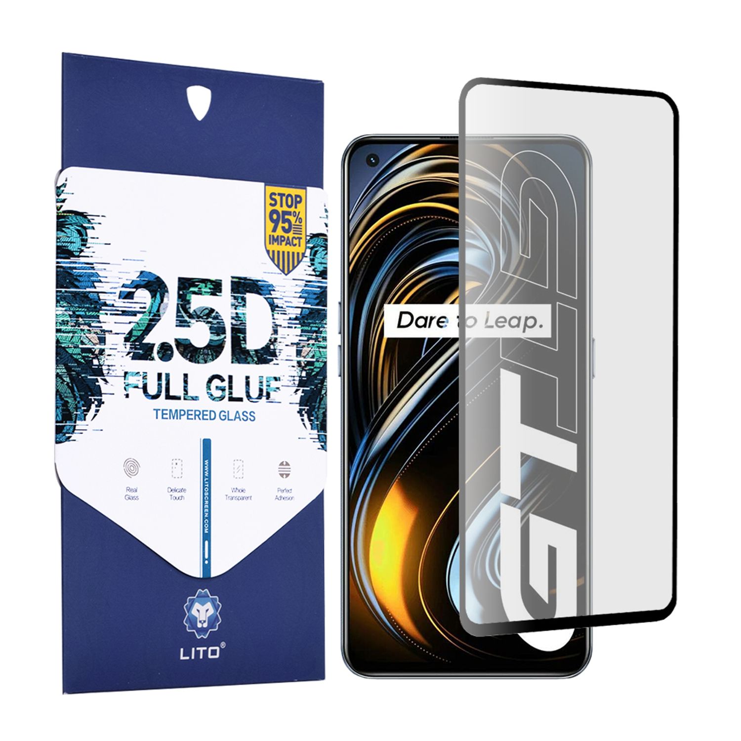 Folie protectie Realme GT 5G - Black fotografia produsului