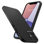 Husa premium Liquid Air compatibila cu iPhone 12 / 12 Pro, Negru fotografia produsului View 3 S