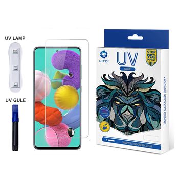 Folie protectie - 3d uv glass - samsung galaxy s21 - transparent