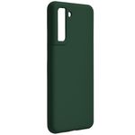 Husa premium Techsuit - Soft Edge Silicone - Samsung Galaxy S21 FE - Dark Green fotografia produsului View 2 S