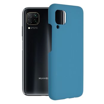 Husa premium Techsuit – Soft Edge Silicone – Huawei P40 Lite – Denim Blue elefant.ro imagine noua 2022