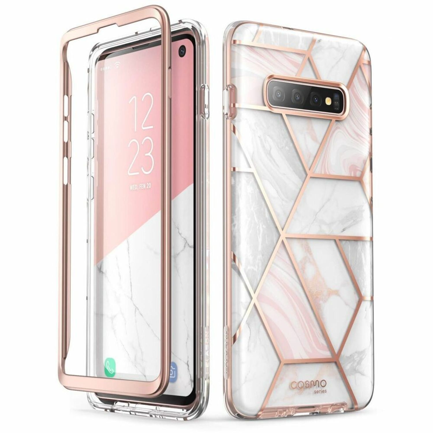 Husa premium i-Blason - Cosmo - Samsung Galaxy S10 - Marble fotografia produsului