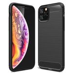 Husa Techsuit - Carbon Silicone - iPhone 12 Pro Max - Black fotografia produsului