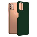 Husa premium Techsuit - Soft Edge Silicone - Motorola Moto G9 Plus - Dark Green fotografia produsului