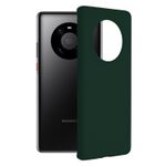 Husa premium Techsuit - Soft Edge Silicone - Huawei Mate 40 Pro - Dark Green fotografia produsului