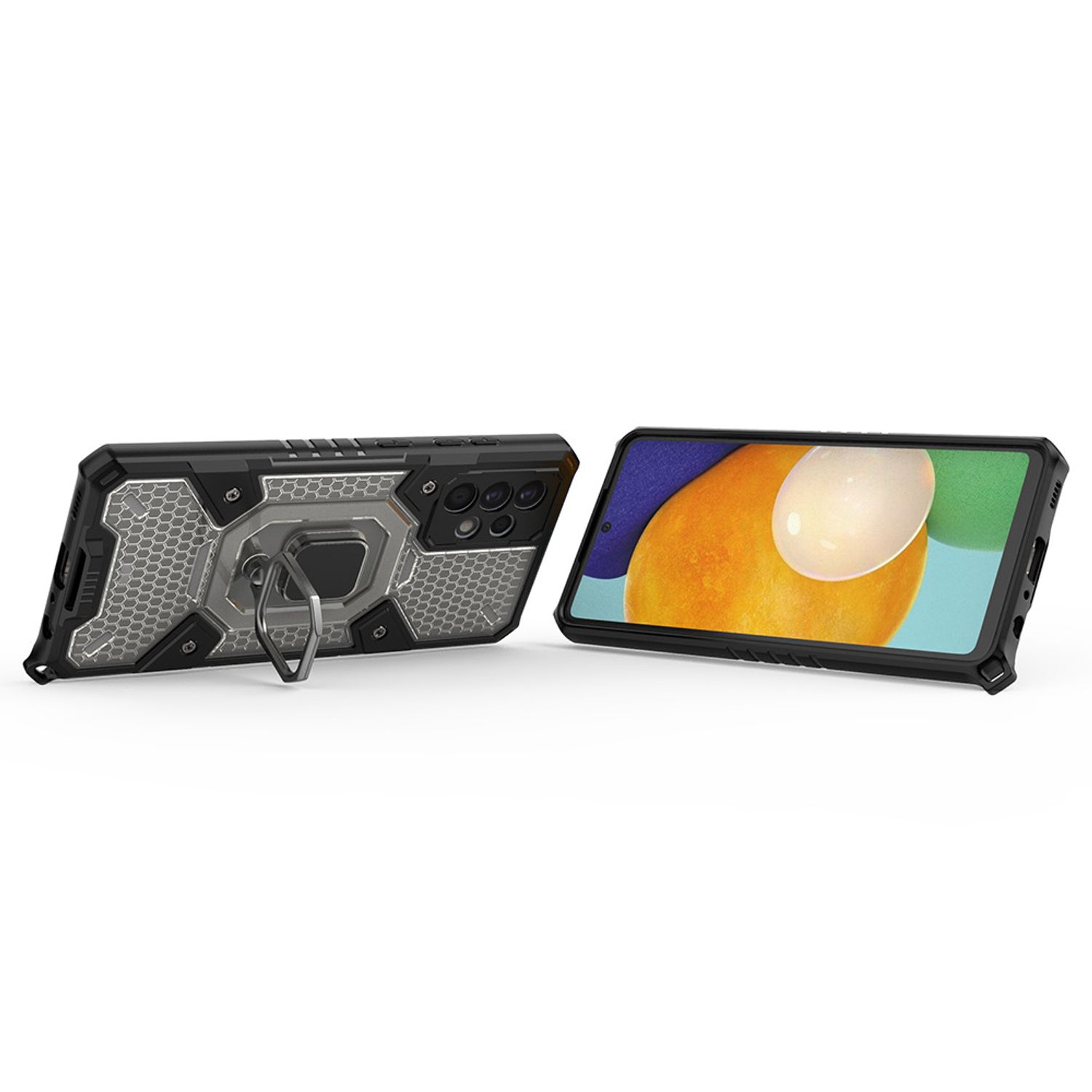 Husa Techsuit - Honeycomb Armor - Samsung Galaxy A52 5G - negru fotografia produsului View 2 L