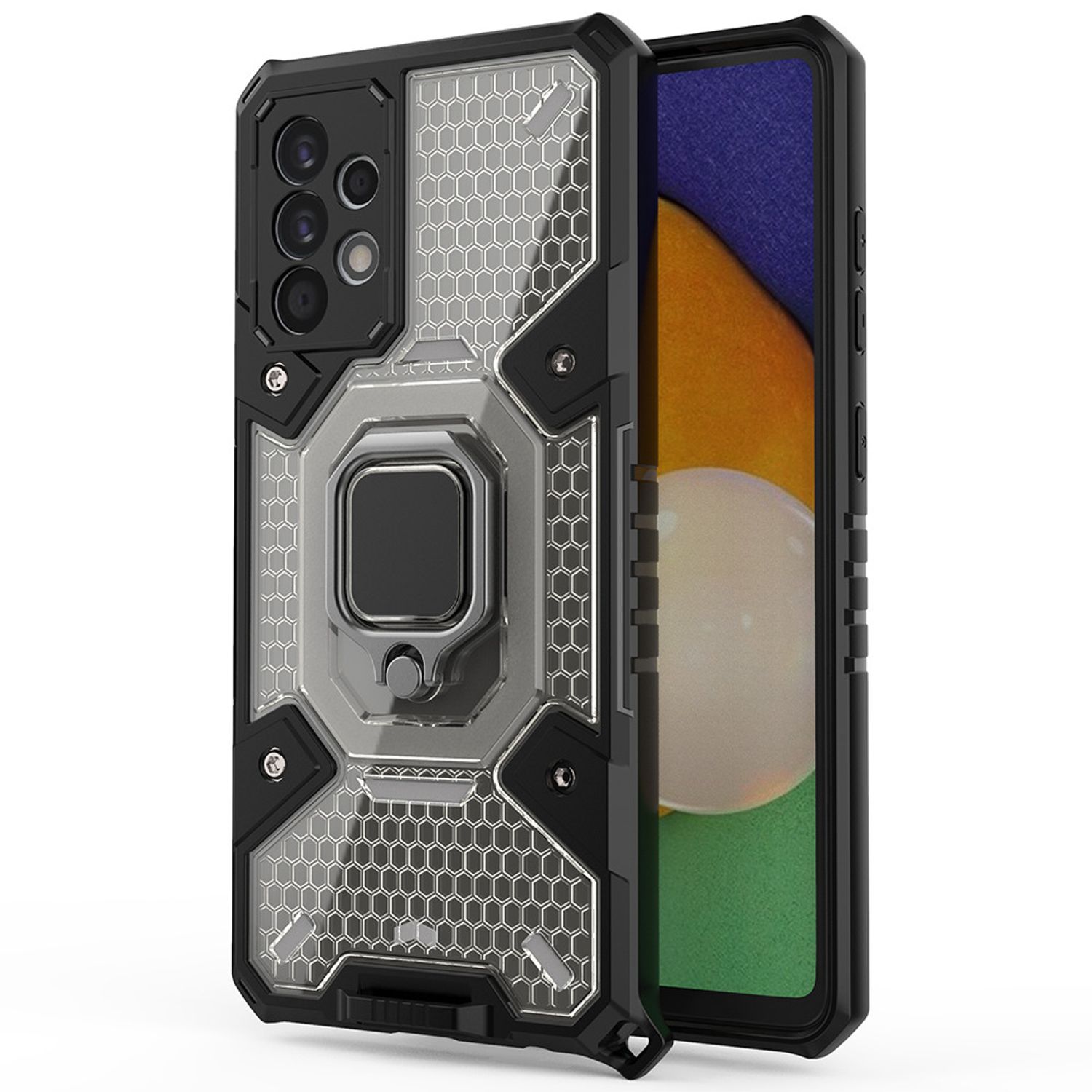 Husa Techsuit - Honeycomb Armor - Samsung Galaxy A52 5G - negru fotografia produsului