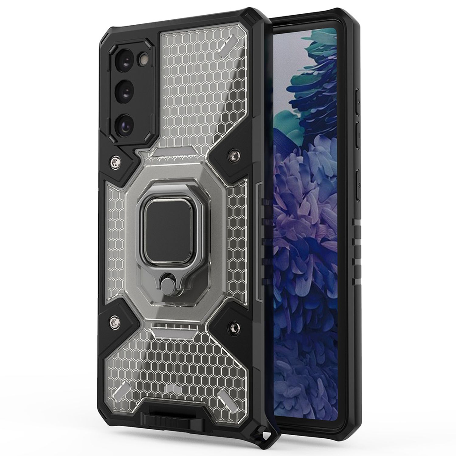Husa Techsuit - Honeycomb Armor - Samsung Galaxy S20 FE - negru fotografia produsului