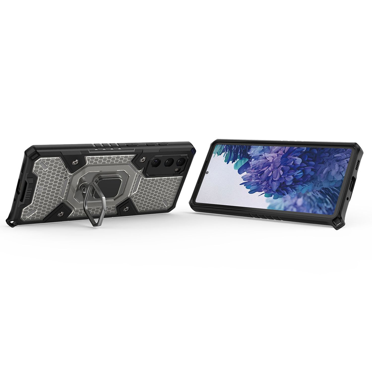 Husa Techsuit - Honeycomb Armor - Samsung Galaxy S20 FE - negru fotografia produsului View 2 L