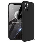Husa protectie 360 + folie de protectie - iPhone 12 Pro Max - Black fotografia produsului View 2 S