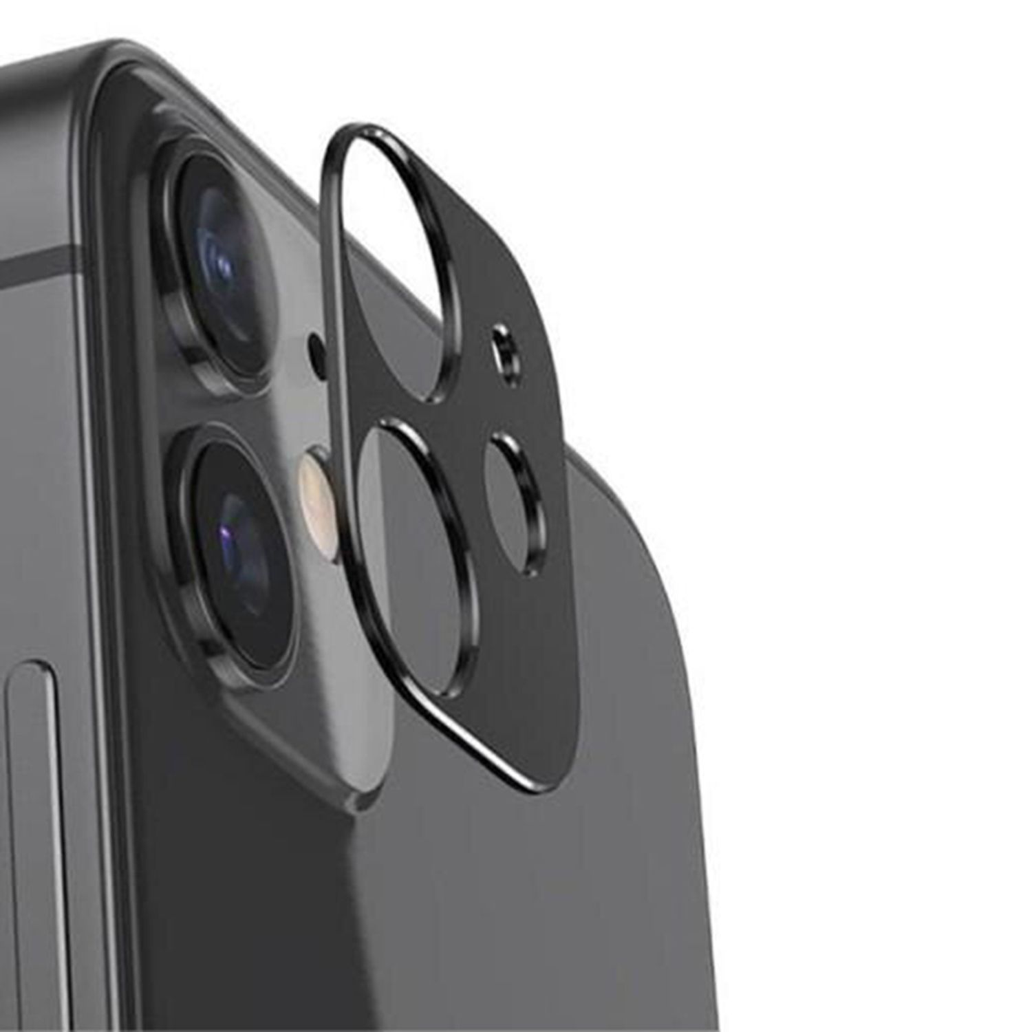 Folie camera iPhone 12, Negru fotografia produsului