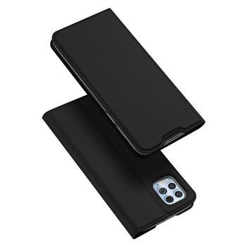 Husa tip carte dux ducis - skin pro - motorola moto edge s / moto g100 - black