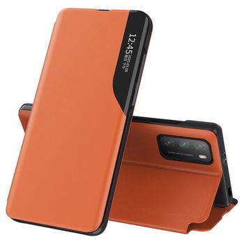 Husa tip carte techsuit - efold series - xiaomi poco m3 - orange