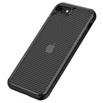 Husa premium Techsuit - CarbonFuse - iPhone 7 / 8 / SE2 (2020) - Black fotografia produsului View 3 S