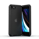 Husa premium Techsuit - CarbonFuse - iPhone 7 / 8 / SE2 (2020) - Black fotografia produsului View 2 S