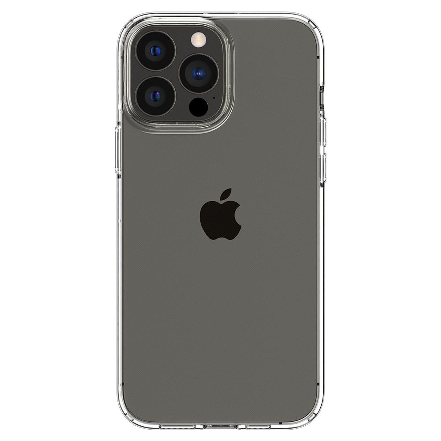 Husa premium Liquid Crystal compatibila cu iPhone 13 Pro Max, Transparent fotografia produsului View 2 L