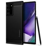Husa premium Rugged Armor compatibila cu Samsung Galaxy Note 20 Ultra, Negru fotografia produsului View 2 S