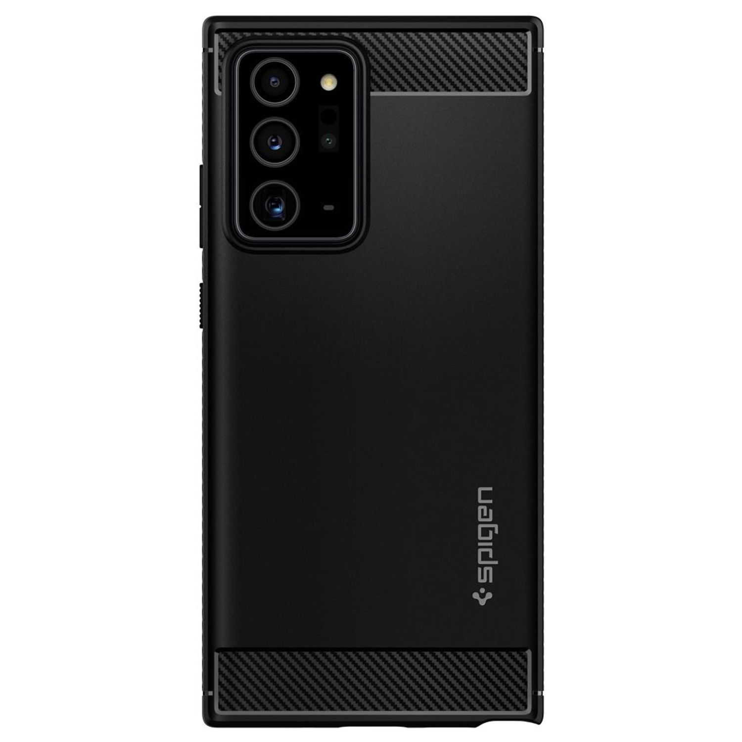 Husa premium Rugged Armor compatibila cu Samsung Galaxy Note 20 Ultra, Negru fotografia produsului View 3 L