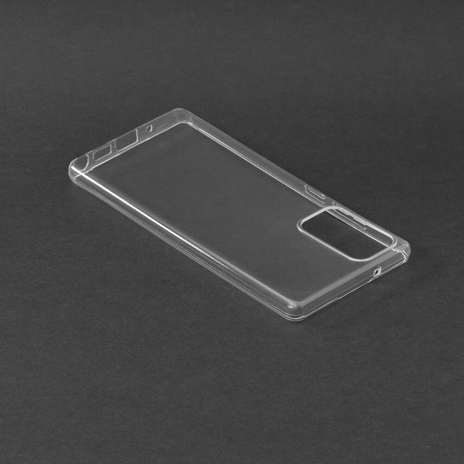 Husa transparenta din silicon Techsuit - Samsung Galaxy Note 20 fotografia produsului View 3 L