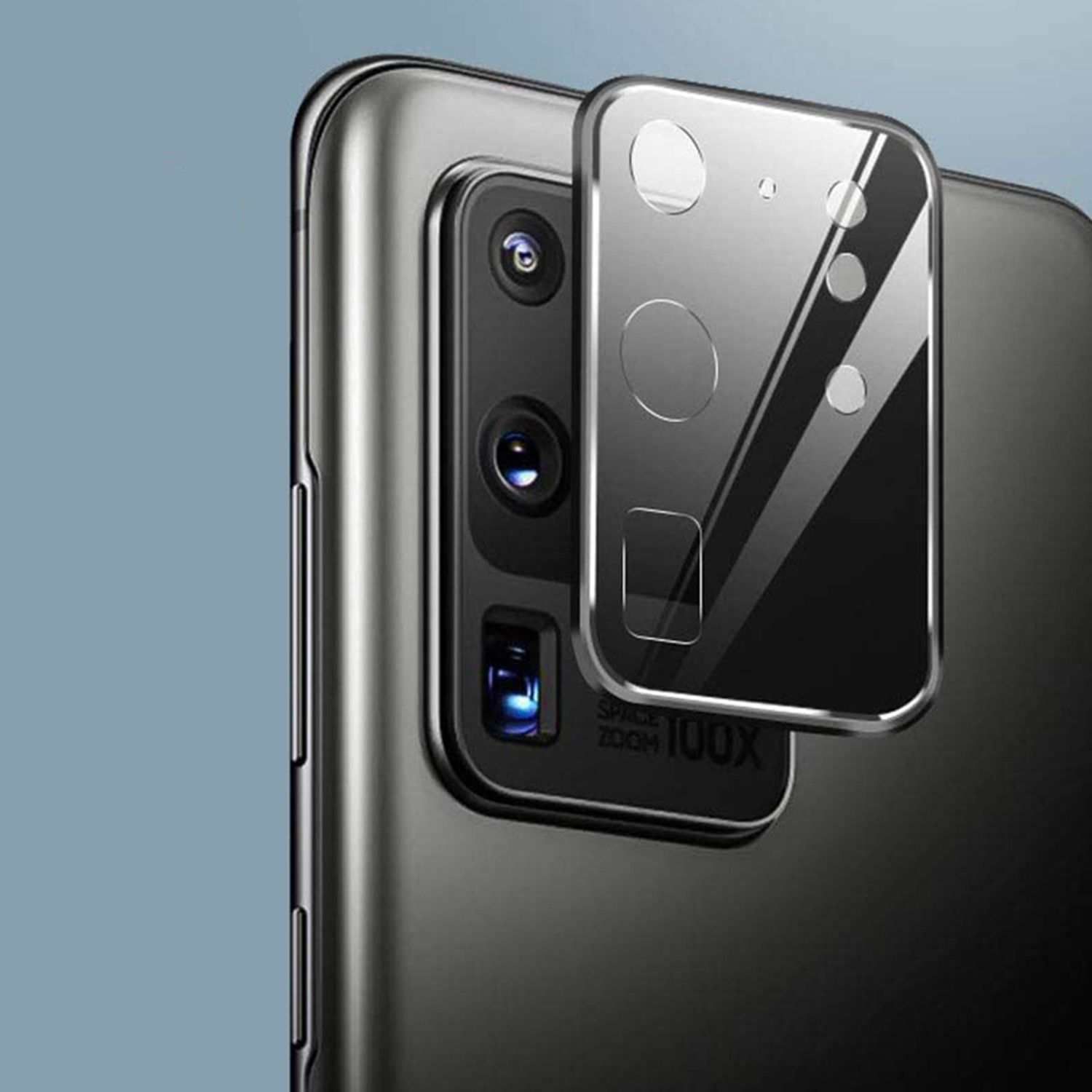 Folie camera Samsung Galaxy S20 Ultra, Negru fotografia produsului View 2 L