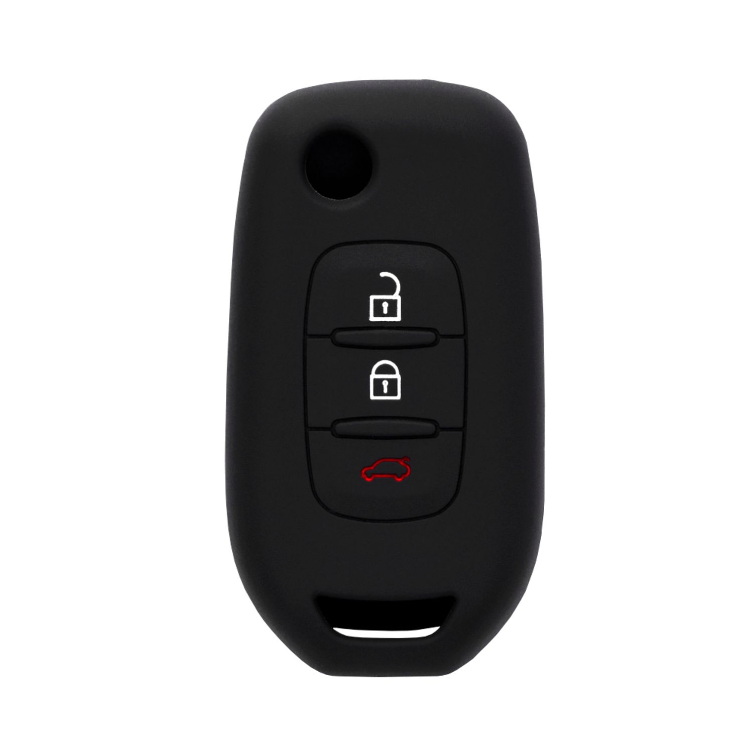 Husa din silicon pentru cheie auto Techsuit - Renault Captur, Kadjar (1010.09) fotografia produsului