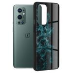 Husa cu spate din sticla Techsuit - Glaze Series - Oneplus 9 Pro - Blue Nebula fotografia produsului