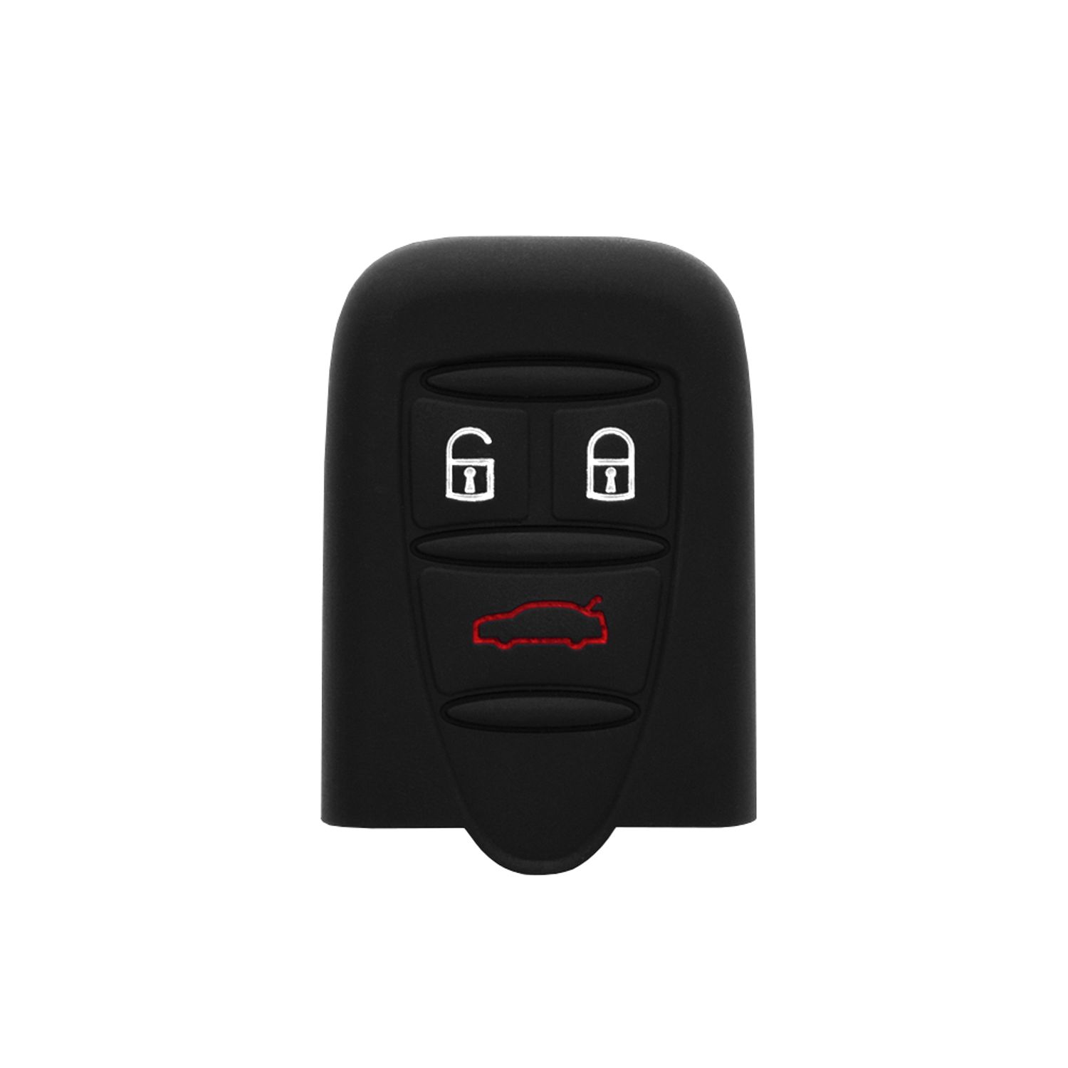Husa din silicon pentru cheie auto Techsuit - Alfa Romeo (1019.02) fotografia produsului