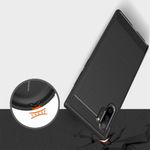 Husa Techsuit - Carbon Silicone - Samsung Galaxy Note 10 Plus / 5G - Black fotografia produsului View 2 S