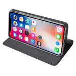 Husa tip carte Dux Ducis - Skin Pro - iPhone XR - Black fotografia produsului View 3 S