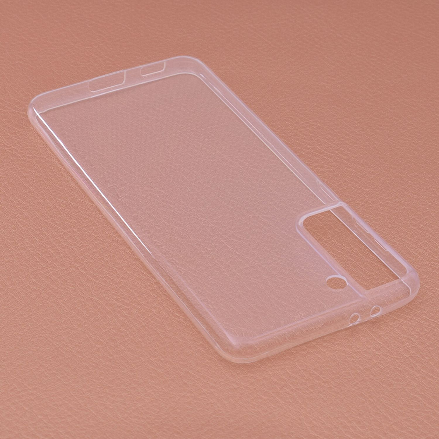 Husa transparenta din silicon Techsuit - Samsung Galaxy S21 PLUS fotografia produsului View 3 L