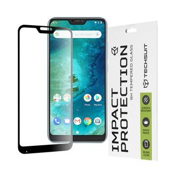 Folie sticla xiaomi mi a2 lite,full cover, full glue glass, black