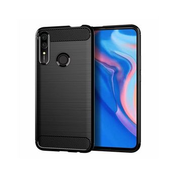 Husa techsuit - carbon silicone - huawei p smart z - black