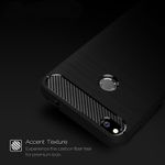 Husa Techsuit - Carbon Silicone - Huawei P9 Lite 2017, P8 Lite 2017 - Black fotografia produsului View 2 S