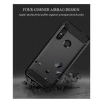 Husa Techsuit - Carbon Silicone - Huawei P Smart Z - Black fotografia produsului View 2 S