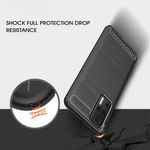Husa Techsuit - Carbon Silicone - Huawei P40 Pro Plus - Black fotografia produsului View 2 S