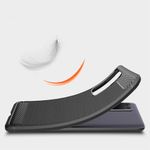 Husa Techsuit - Carbon Silicone - Huawei P40 Pro Plus - Black fotografia produsului View 3 S
