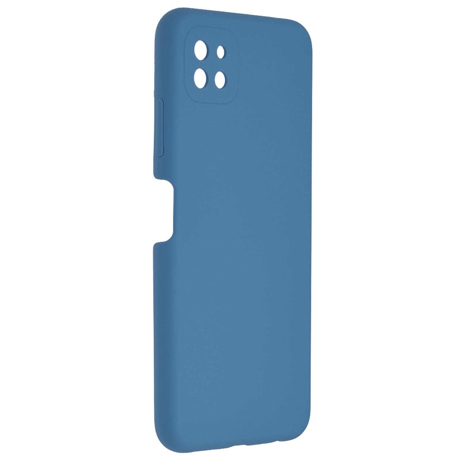 Husa premium Techsuit - Soft Edge Silicone - Samsung Galaxy A22 5G - Denim Blue fotografia produsului View 2 L