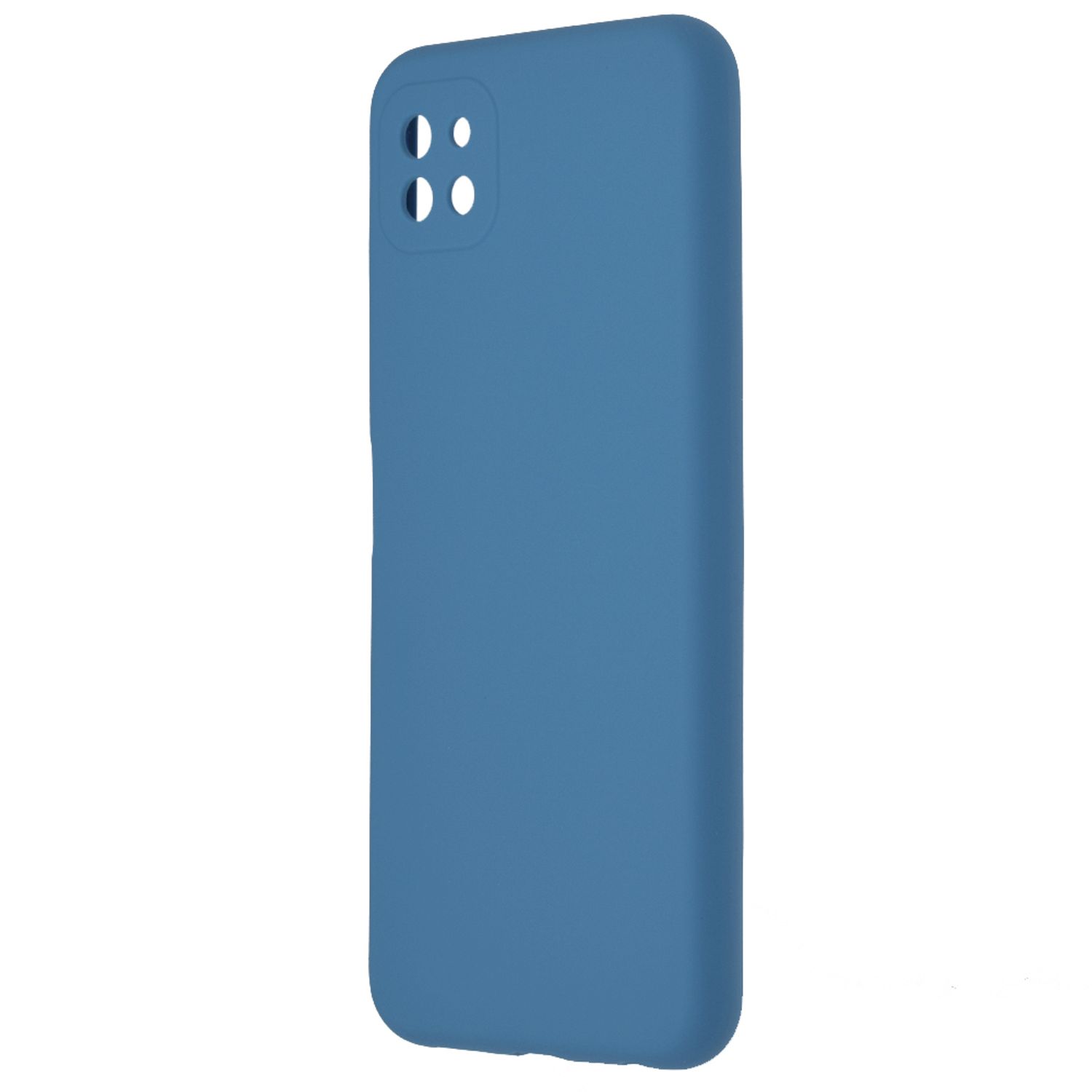 Husa premium Techsuit - Soft Edge Silicone - Samsung Galaxy A22 5G - Denim Blue fotografia produsului View 3 L