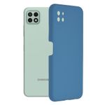 Husa premium Techsuit - Soft Edge Silicone - Samsung Galaxy A22 5G - Denim Blue fotografia produsului