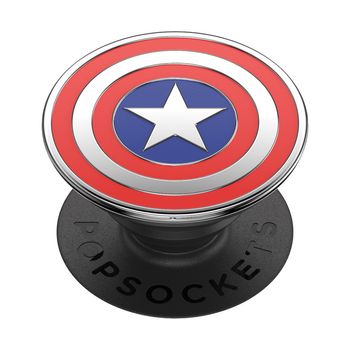 Accesoriu popsockets pentru dispozitive mobile - popgrip - justice league: captain america