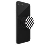 Accesoriu Popsockets pentru dispozitive mobile - PopGrip - Checker Black fotografia produsului View 3 S