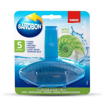 Odorizant wc sano bon blue apple 5-in-1