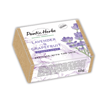 Pontic Herbs Sapun solid Lavender & Grapefruit, 60 grame elefant.ro elefant.ro