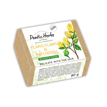 Pontic Herbs Sapun solid Ylang-Ylang & Patchouli, 80 grame elefant.ro elefant.ro
