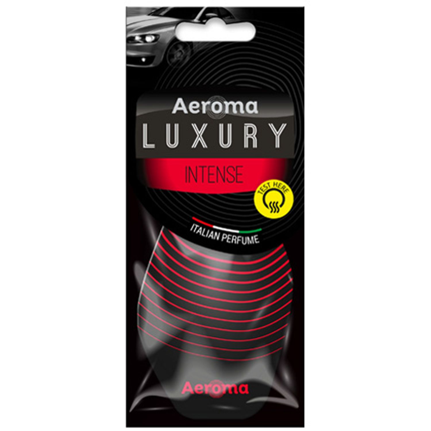 Odorizant auto, carton, Luxury Intense fotografia produsului