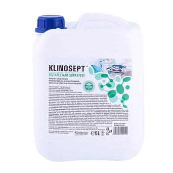 Klinosept – Dezinfectant rapid pentru suprafete RTU, pe baza de alcool 5000 ml elefant.ro imagine noua 2022