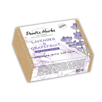 Pontic Herbs Sapun solid Lavender & Grapefruit, 90 grame elefant.ro