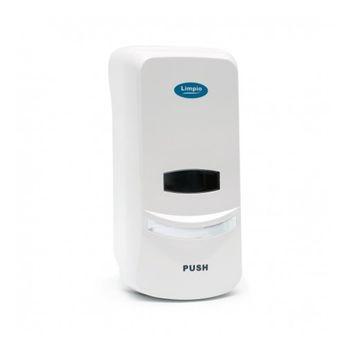 Dozator sapun lichid, plastic, 1000 ml alb
